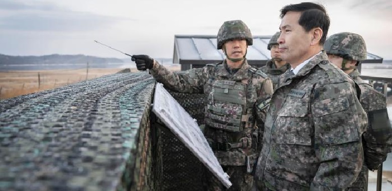 김선호 장관 직무대행, 육군9사단 방문