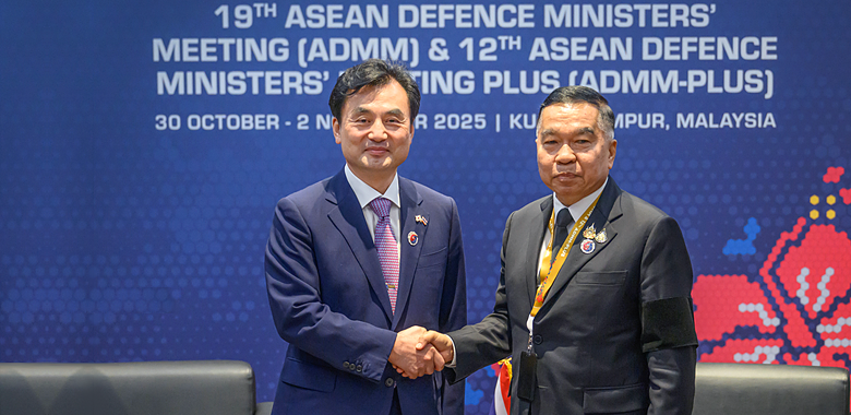아세안 확대 국방장관회의 계기 한-태국 양자회담 개최