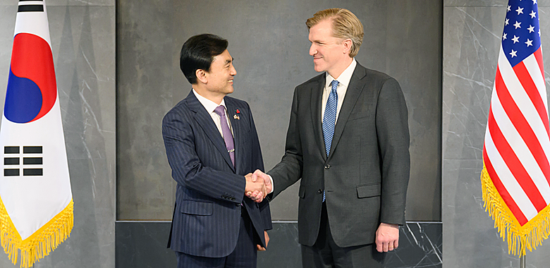 미국 전쟁부 정책차관 접견