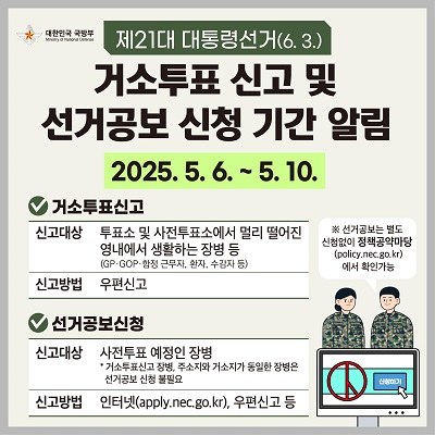 제21대대통령선거 거소투표