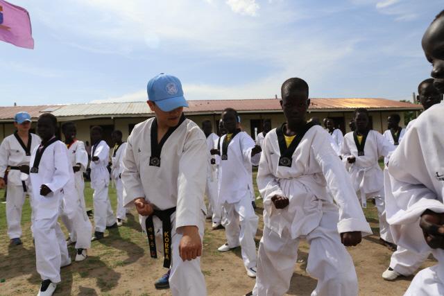 Sowing the seeds of Taekwondo in South Sudan