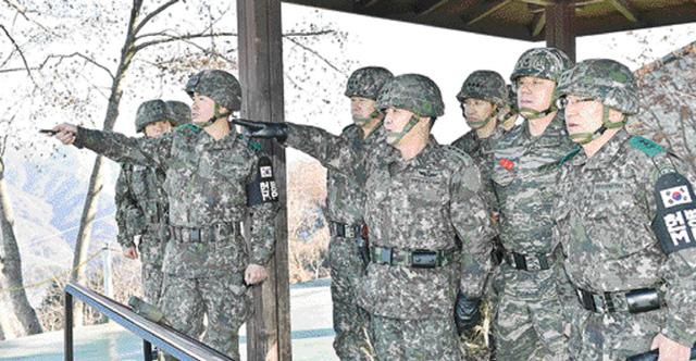 Lee Sun-jin visited the front line GOP unit