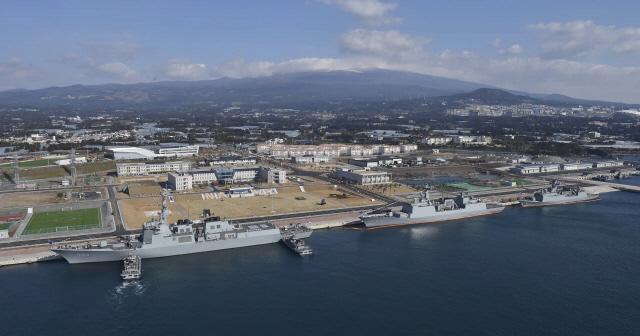 Completion of Jeju naval base