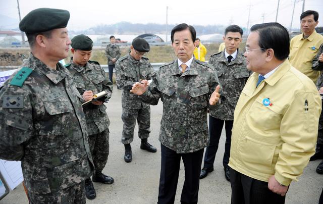 Han Min-Koo visited the preventive site of AI