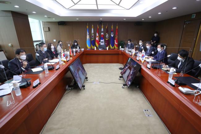 Korea and Singapore jointly respond to transnation